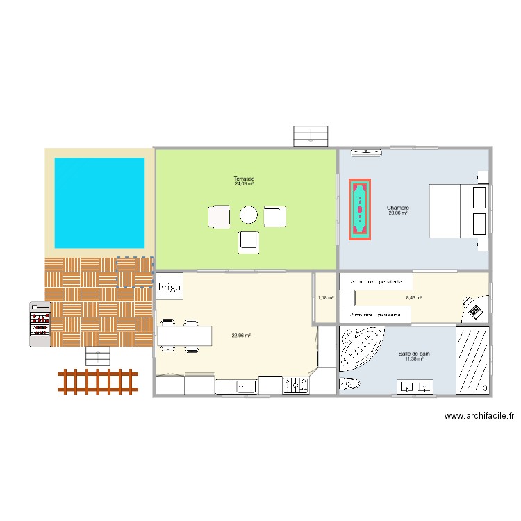 cabane 2. Plan de 0 pièce et 0 m2