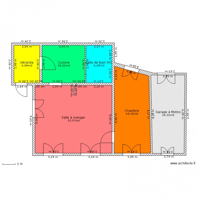 Version de base. Plan de 0 pièce et 0 m2