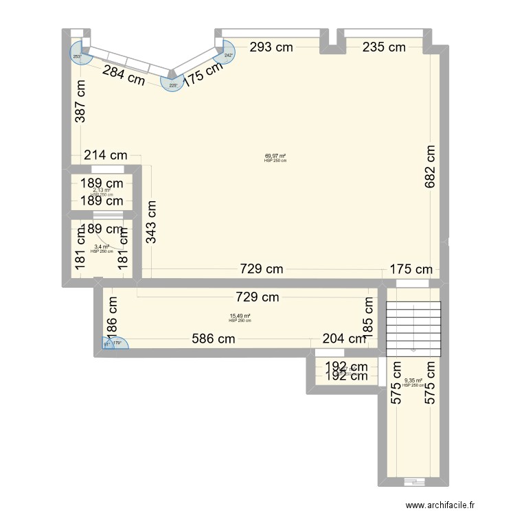 OTTO Après Travaux. Plan de 6 pièces et 102 m2