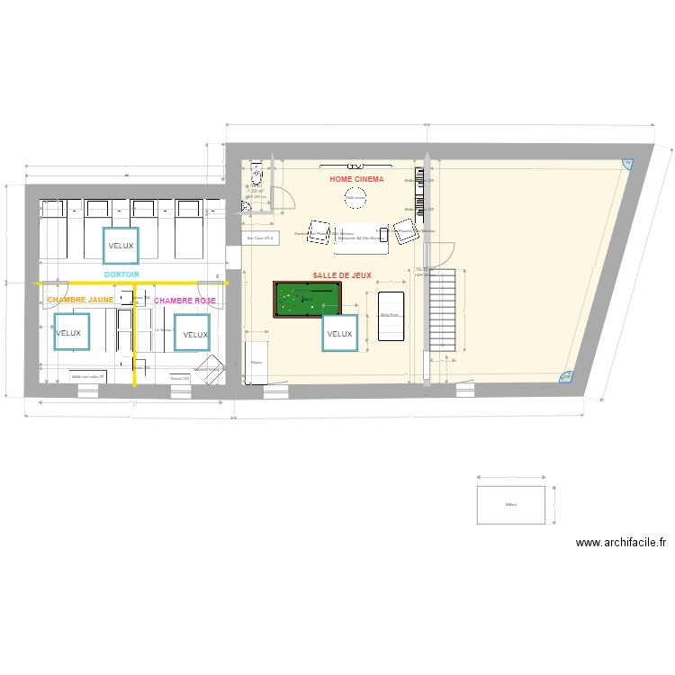 LAFLEUR R1. Plan de 0 pièce et 0 m2