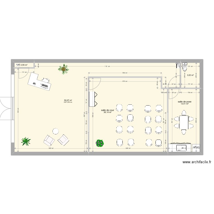 auto ecole du pont neuf migné. Plan de 0 pièce et 0 m2