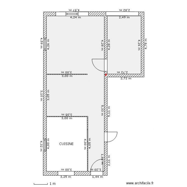 Foued PLan. Plan de 0 pièce et 0 m2