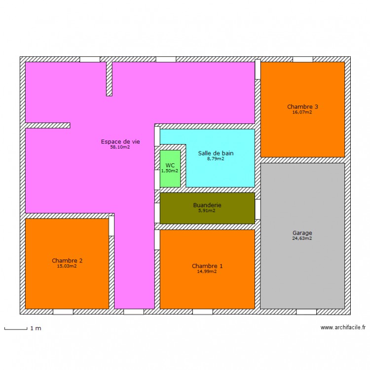 Maison Noé 2 bis. Plan de 0 pièce et 0 m2