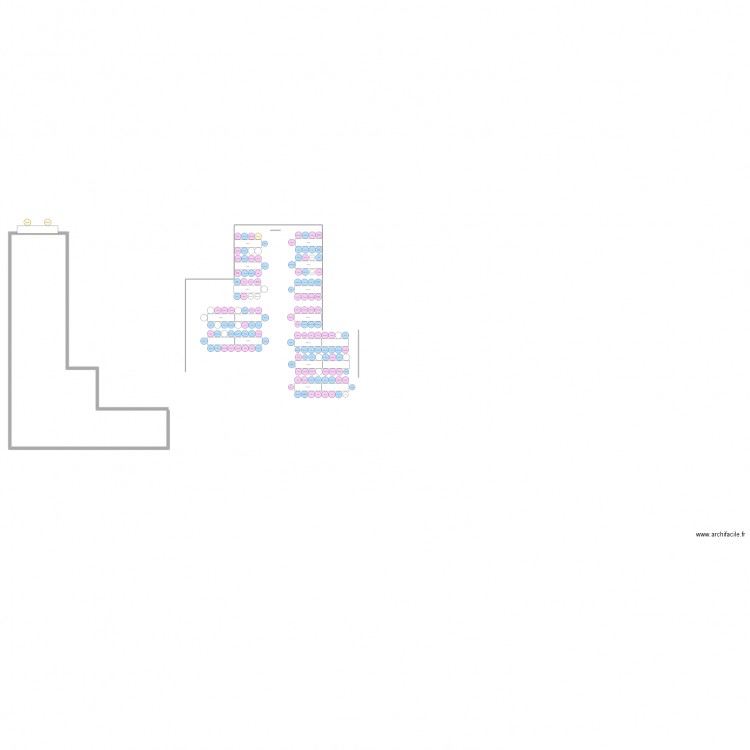 Plan de table Fiançailles. Plan de 0 pièce et 0 m2