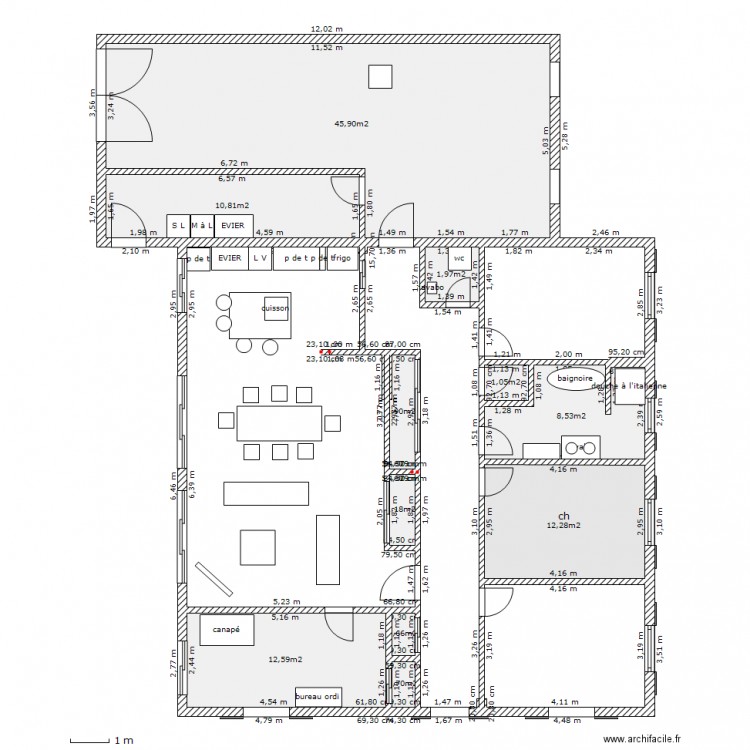 reve. Plan de 0 pièce et 0 m2