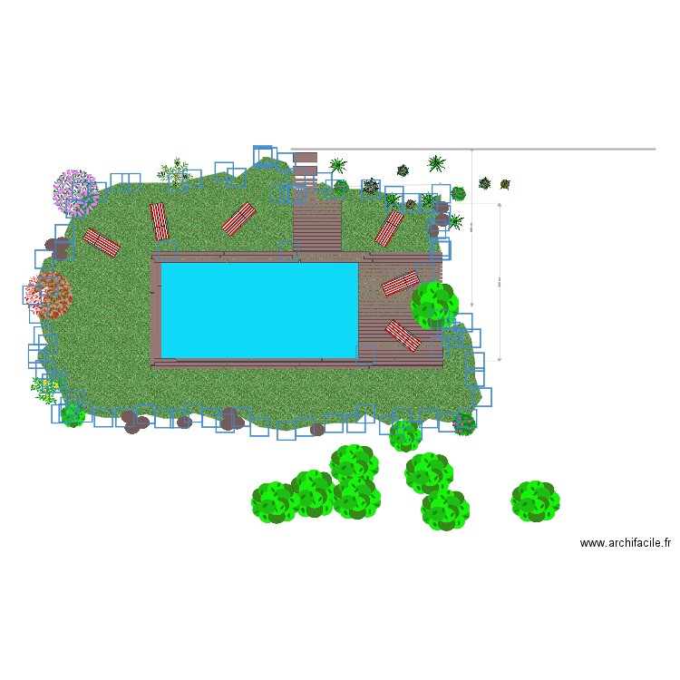 piscine V3. Plan de 0 pièce et 0 m2