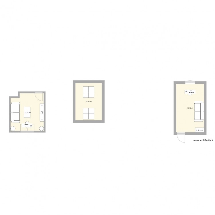 room. Plan de 0 pièce et 0 m2