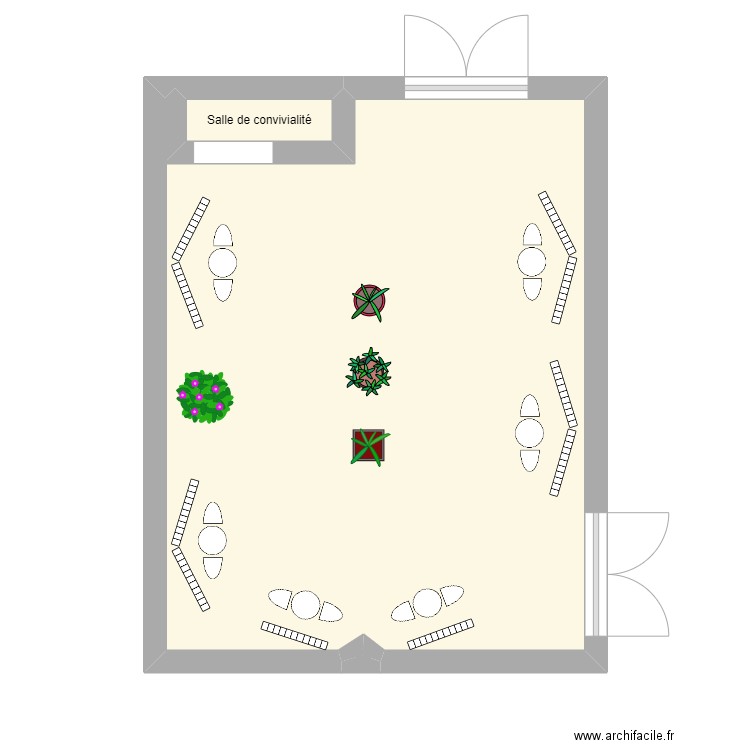 Salle 101. Plan de 0 pièce et 0 m2