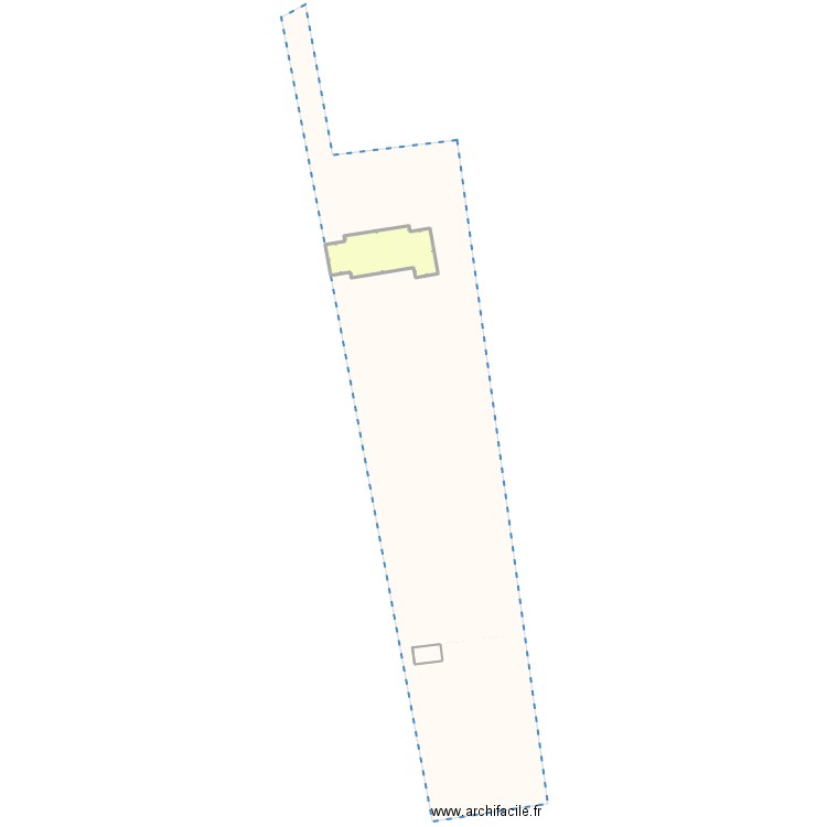 cadastre. Plan de 1 pièce et 167 m2