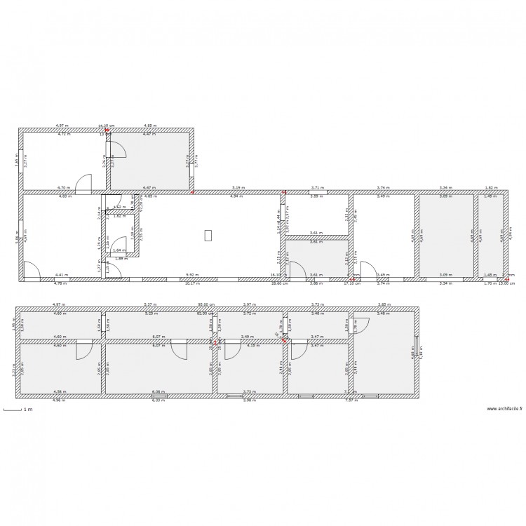 Maison. Plan de 0 pièce et 0 m2