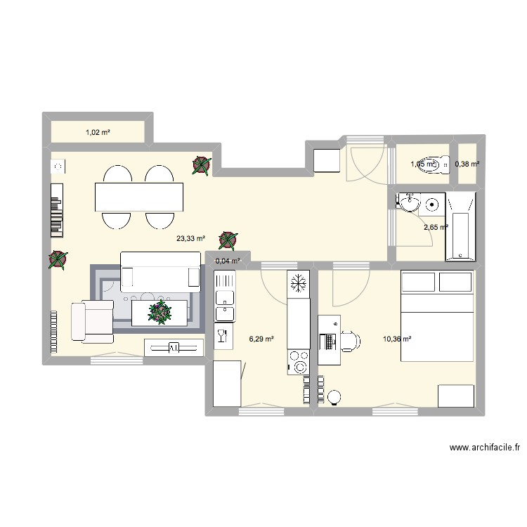 Nanterre. Plan de 0 pièce et 0 m2