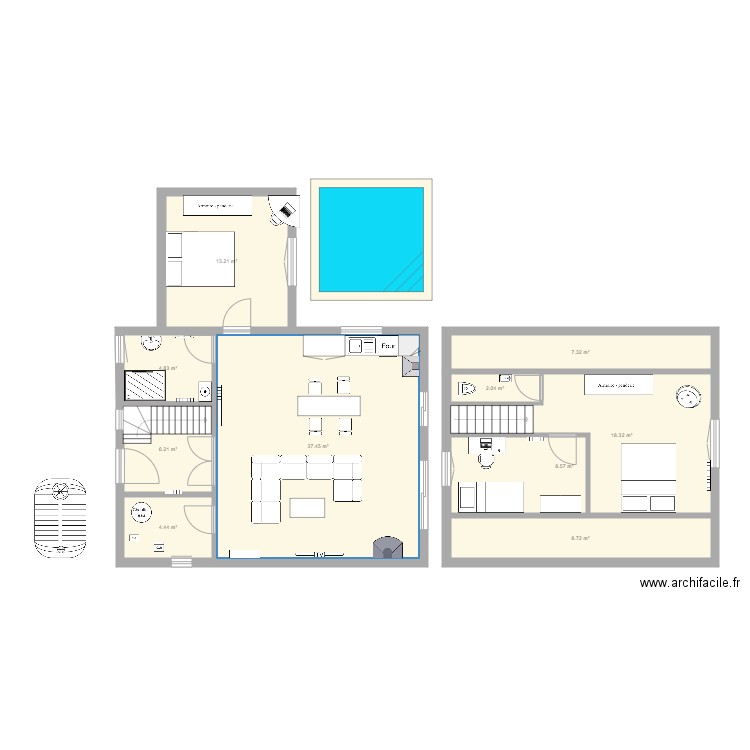 Foucherolles. Plan de 0 pièce et 0 m2