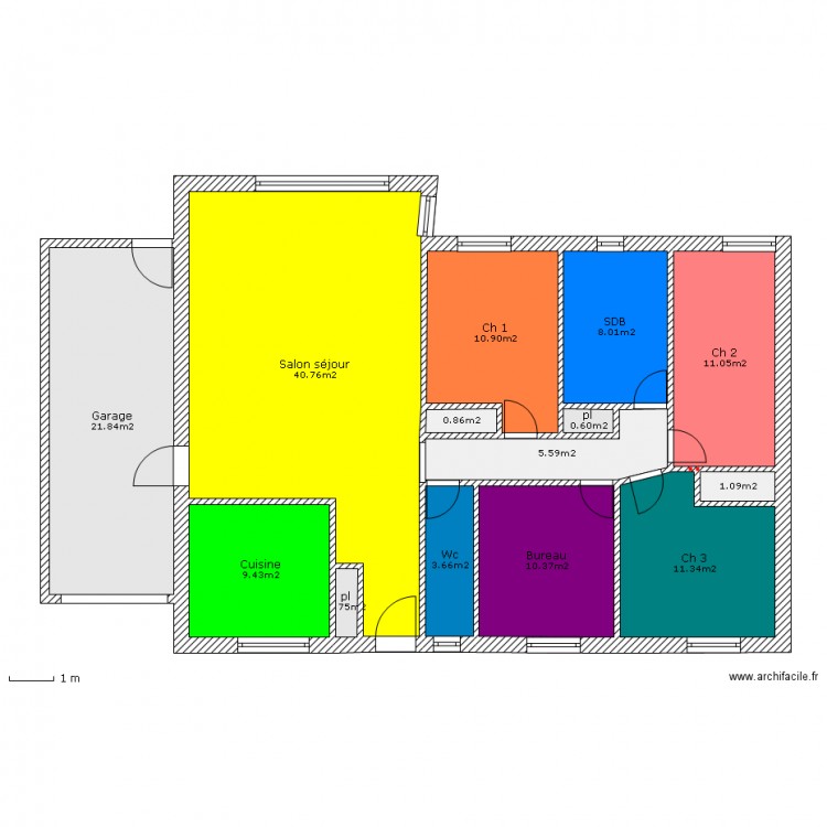 Seb . Plan de 0 pièce et 0 m2