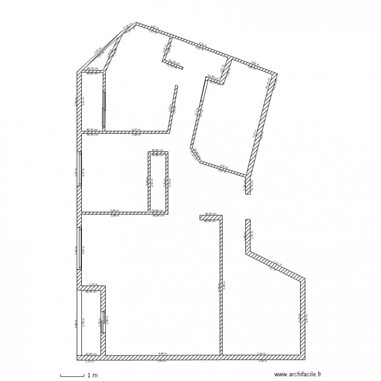 1er plan. Plan de 0 pièce et 0 m2