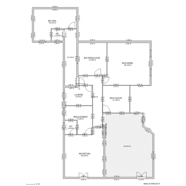 LABORA. Plan de 0 pièce et 0 m2