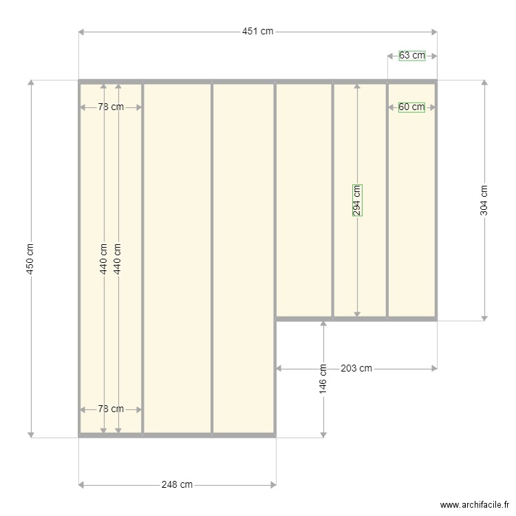 terrasse 1. Plan de 0 pièce et 0 m2