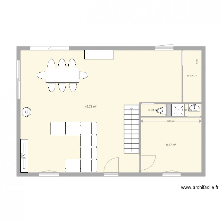 RDC v2. Plan de 0 pièce et 0 m2