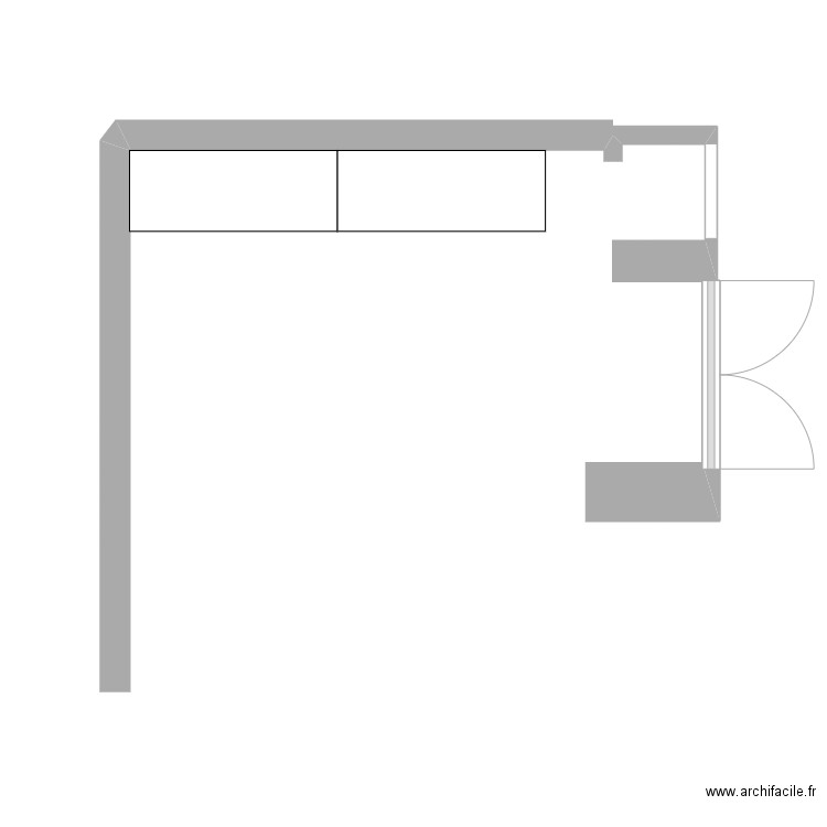 implantation. Plan de 0 pièce et 0 m2