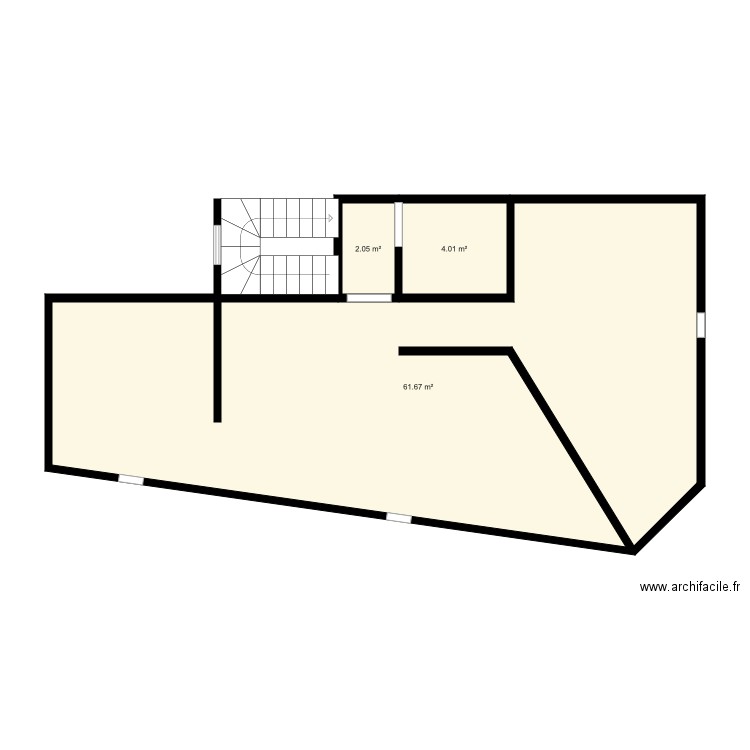 Plan Duplex N2. Plan de 0 pièce et 0 m2