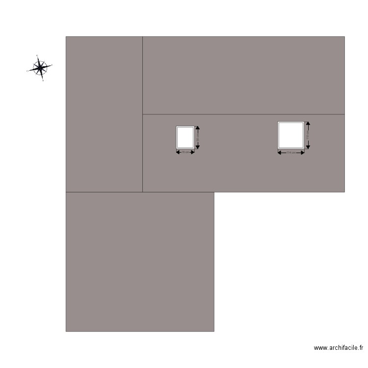 DP4 PLAN TOITURES après travaux. Plan de 0 pièce et 0 m2