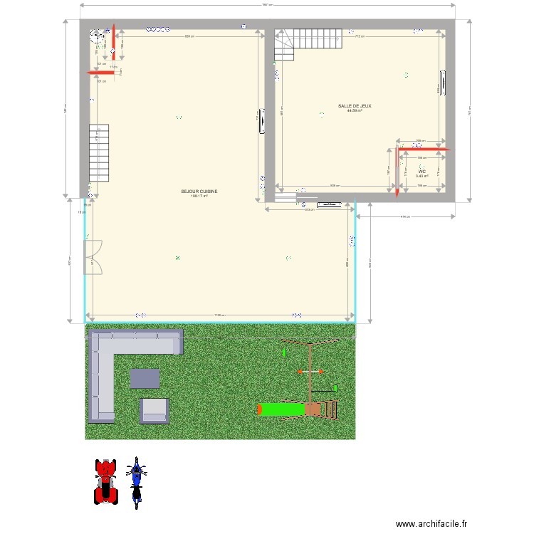 rdc electriques. Plan de 0 pièce et 0 m2