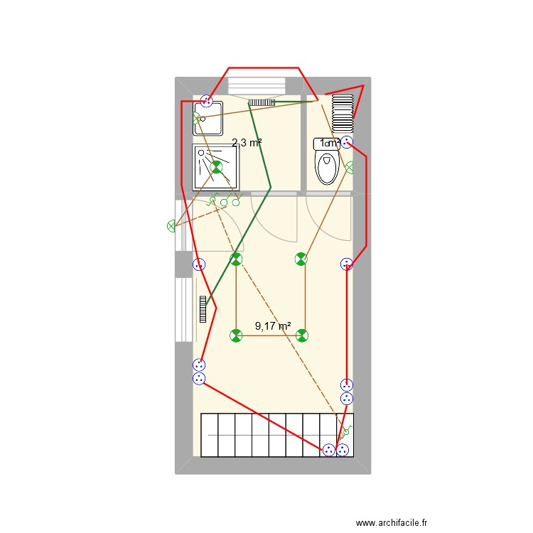 RDC VERO. Plan de 0 pièce et 0 m2