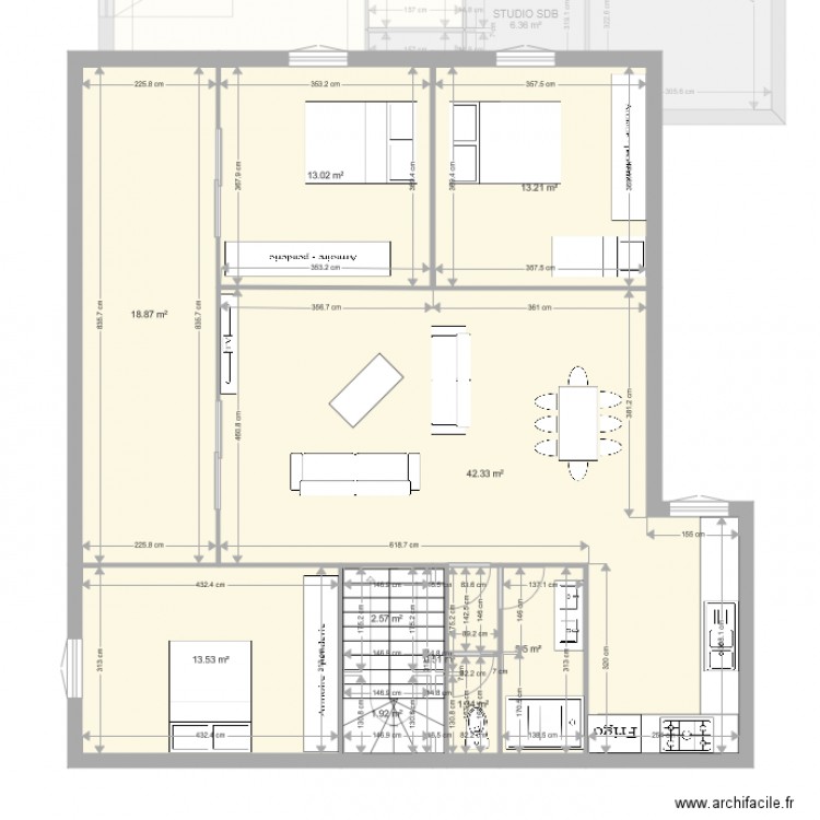 maison algerie. Plan de 0 pièce et 0 m2