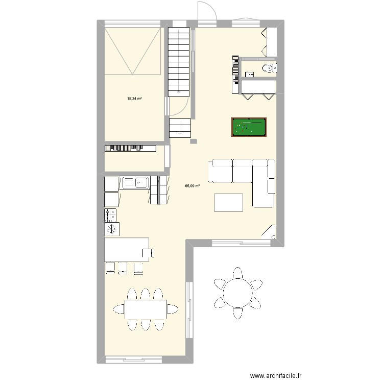 Epinettes agrandissement. Plan de 0 pièce et 0 m2