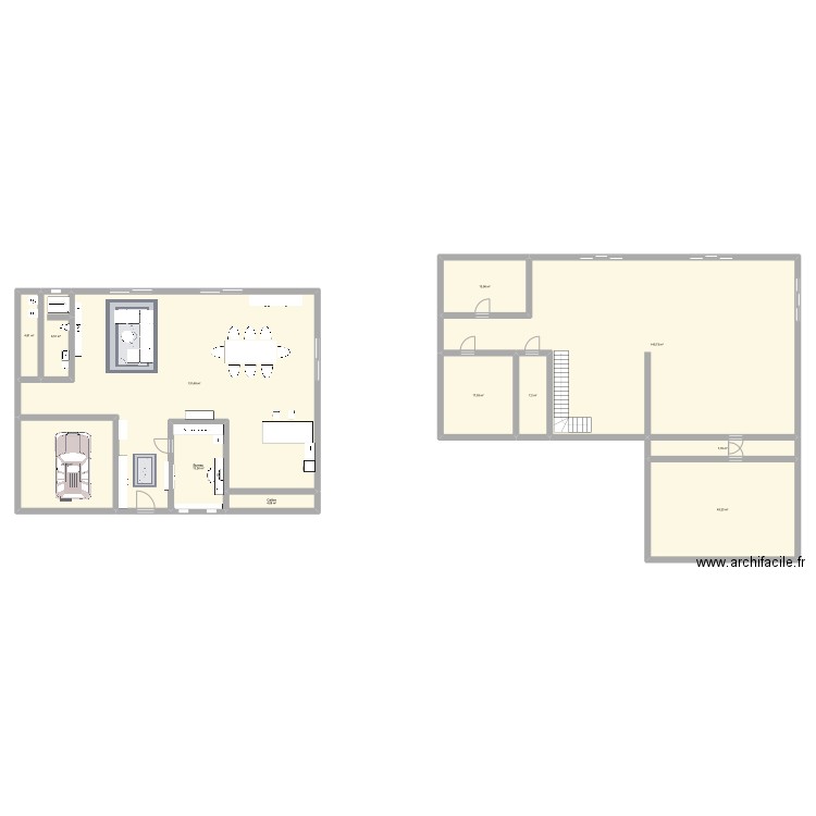 Maison. Plan de 12 pièces et 421 m2