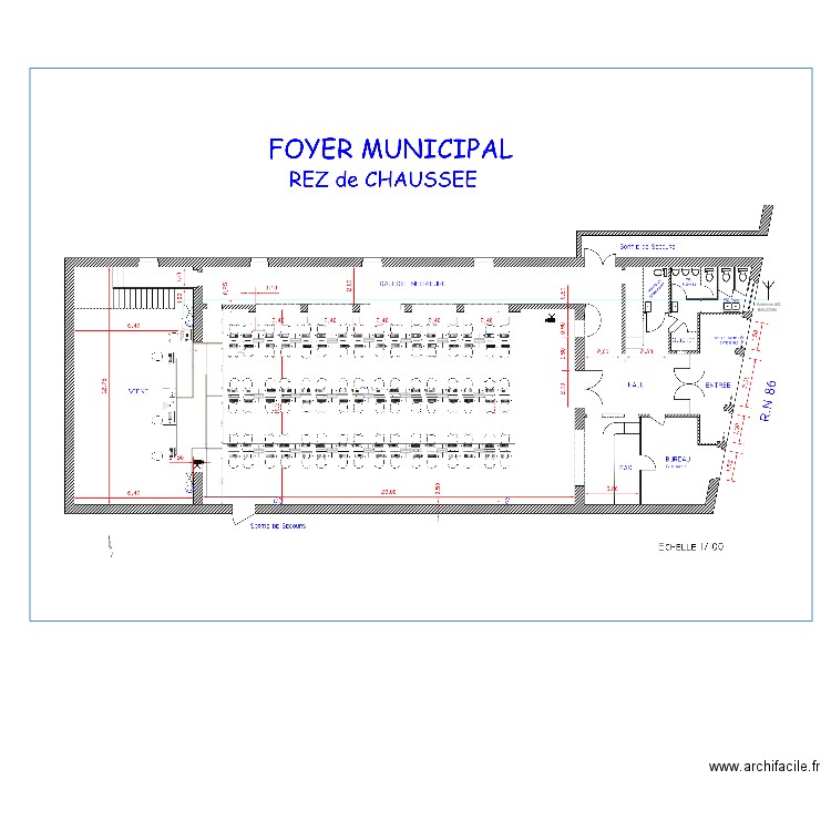 lan 96. Plan de 0 pièce et 0 m2