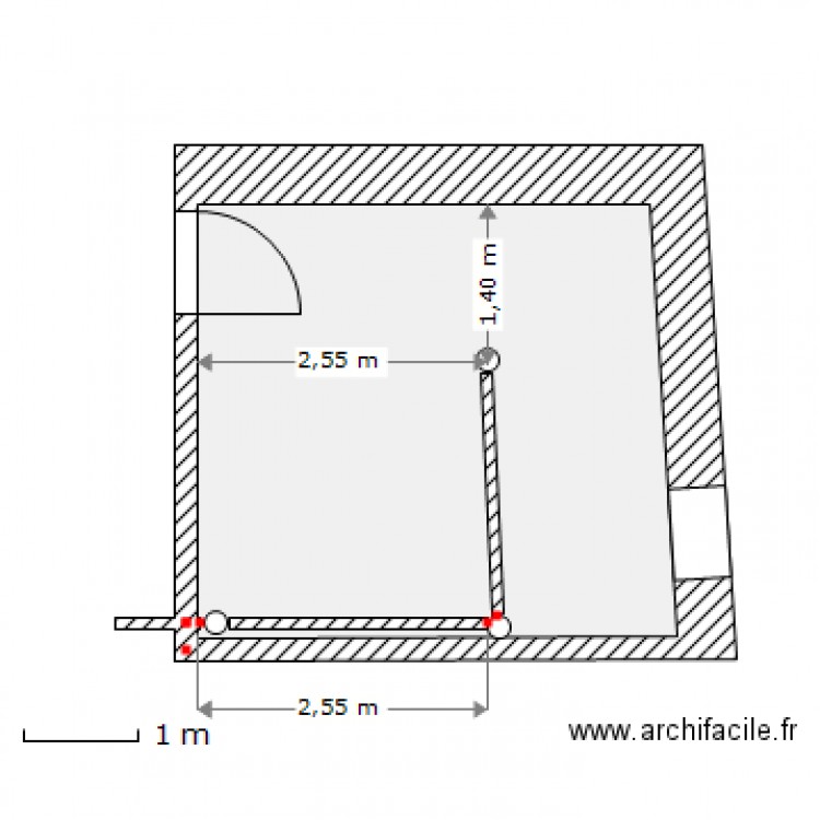 Salle de bain enfants assainissement. Plan de 0 pièce et 0 m2