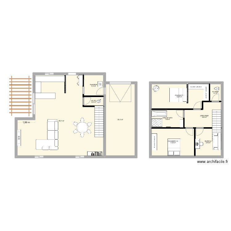 MARLY 06. Plan de 10 pièces et 162 m2