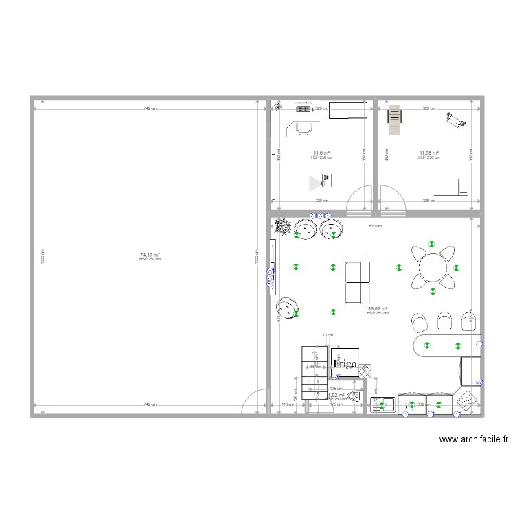 GOULE BENEZE sous sol. Plan de 0 pièce et 0 m2