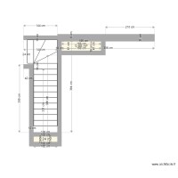 ESCALIER  PARKING ALFORVILLE FUTUR 