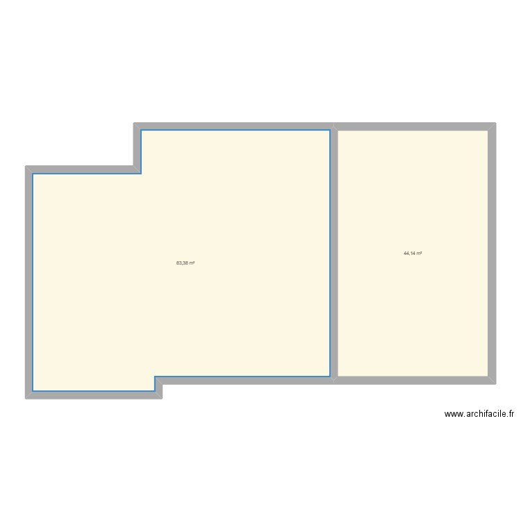 hause modeling. Plan de 0 pièce et 0 m2