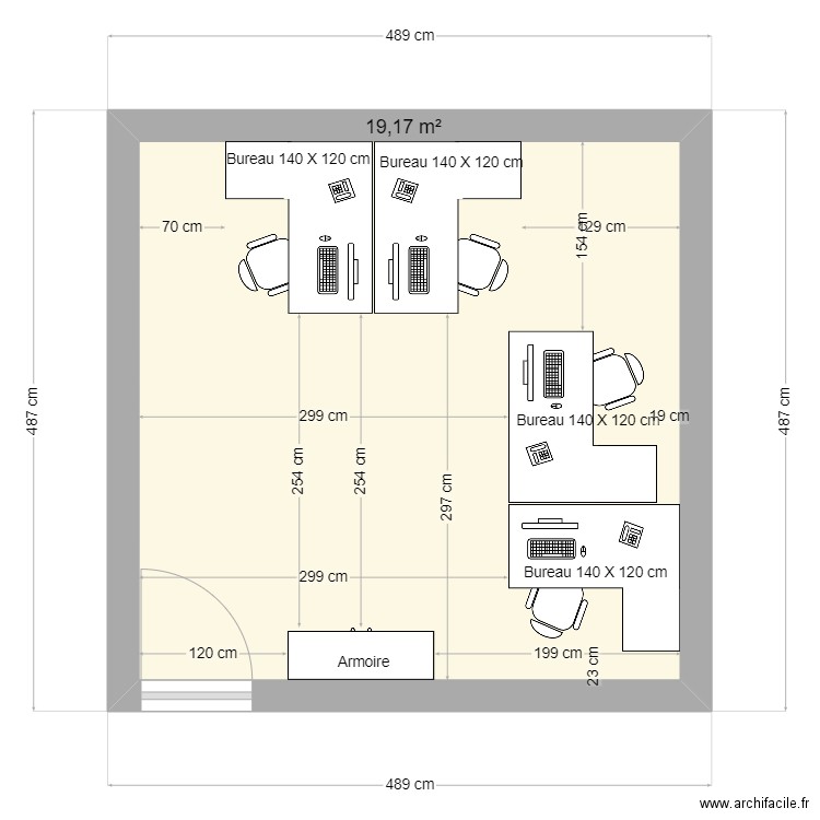 Bureau Holding 3. Plan de 0 pièce et 0 m2