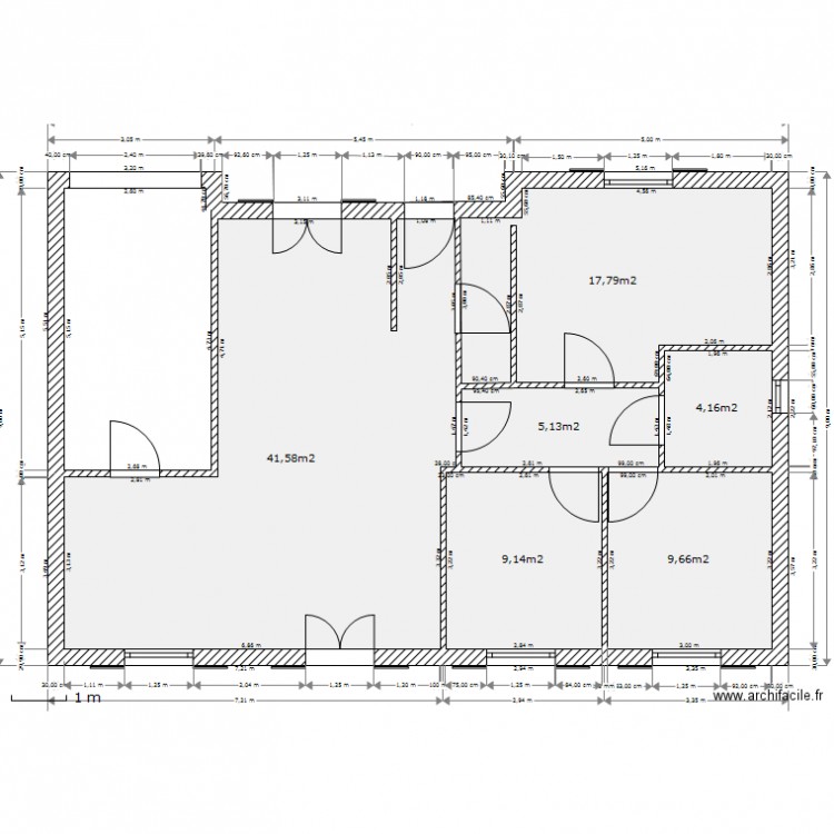 terminus. Plan de 0 pièce et 0 m2