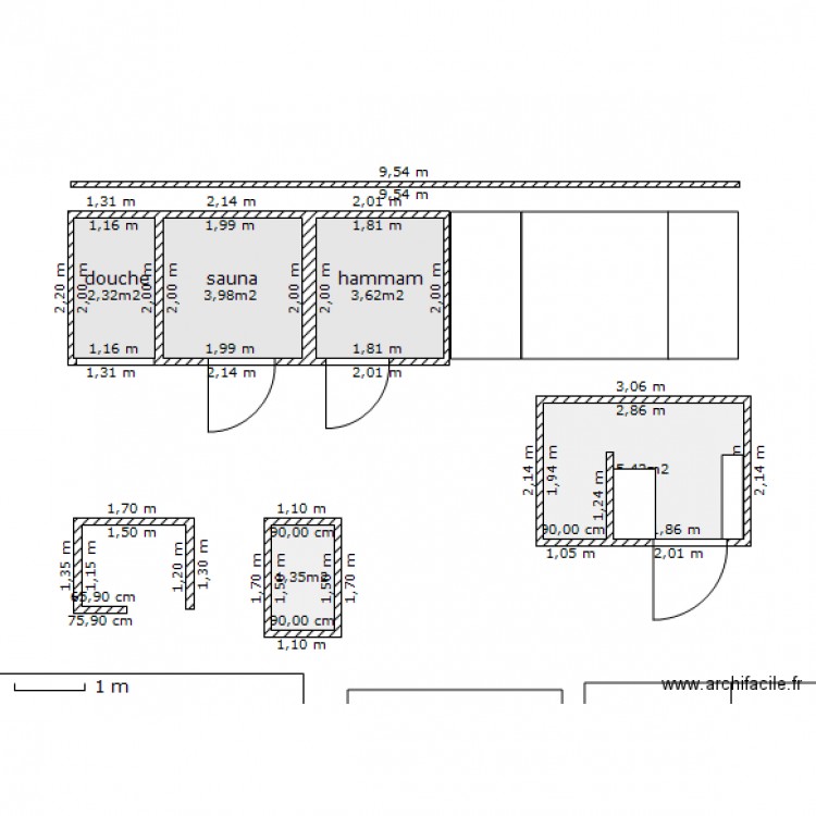 nouveau spa. Plan de 0 pièce et 0 m2