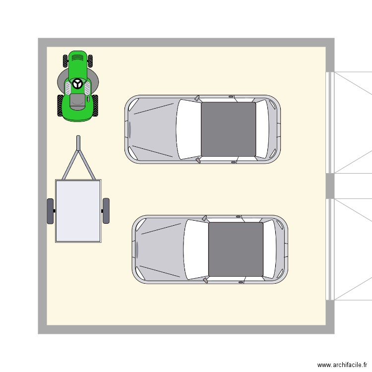 tondeuse. Plan de 0 pièce et 0 m2