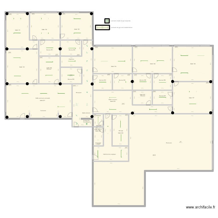 Aird 3.0 Éclairage (7200pc). Plan de 0 pièce et 0 m2