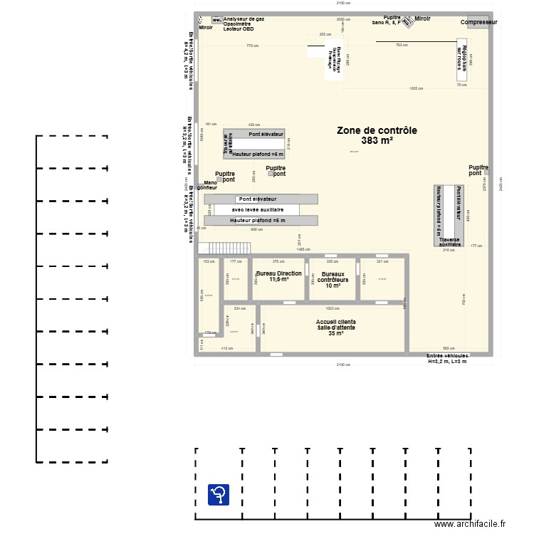 CCT VL CTA SAINT DENIS EN VAL 45CAOS. Plan de 8 pièces et 473 m2