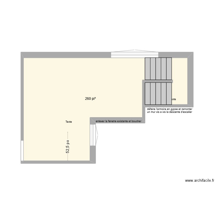 409 dequen cuisine. Plan de 1 pièce et 24 m2