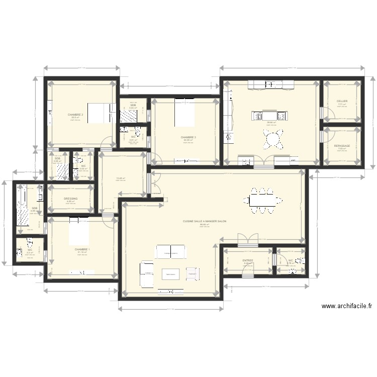 MASON GB 13. Plan de 0 pièce et 0 m2