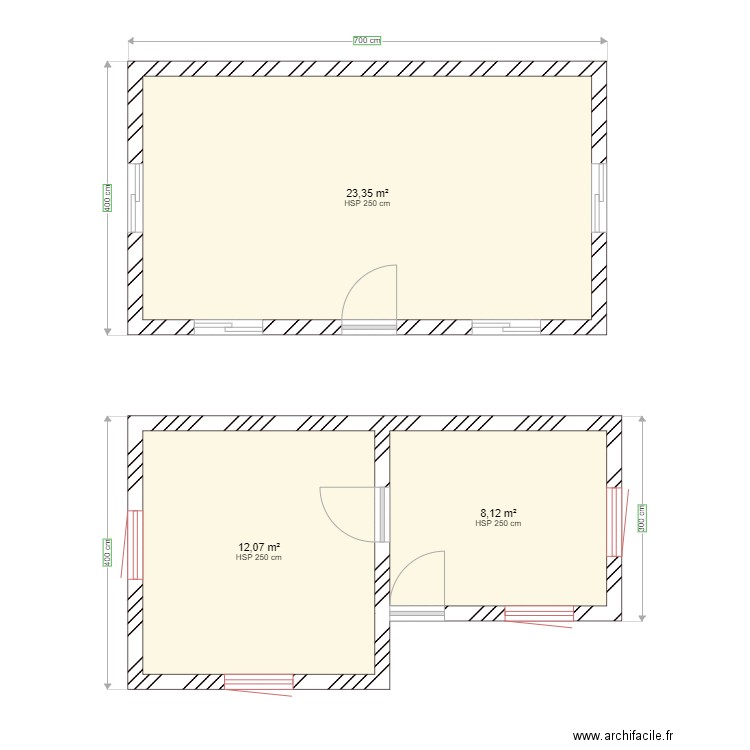 trano plan com. Plan de 0 pièce et 0 m2