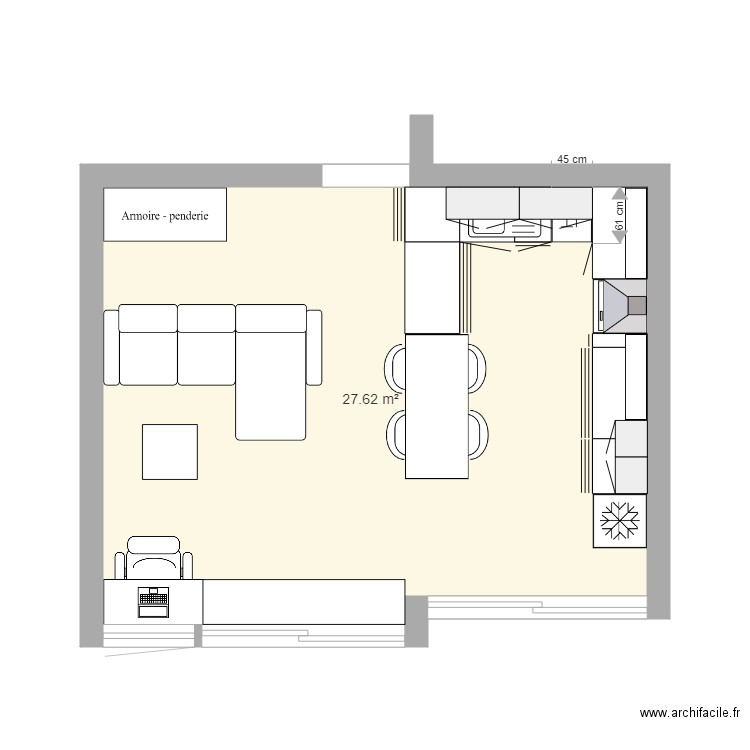 salon 2. Plan de 0 pièce et 0 m2