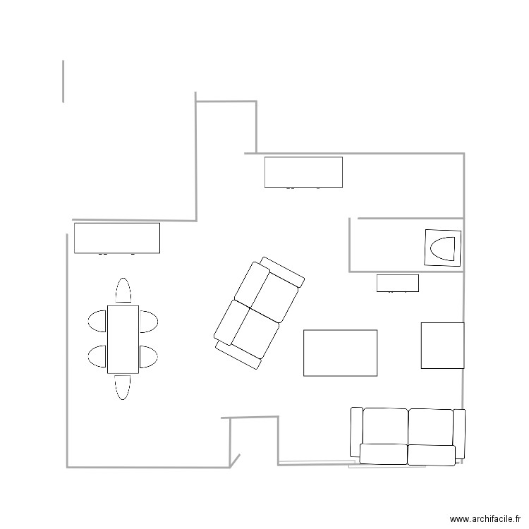 Salon 2. Plan de 0 pièce et 0 m2