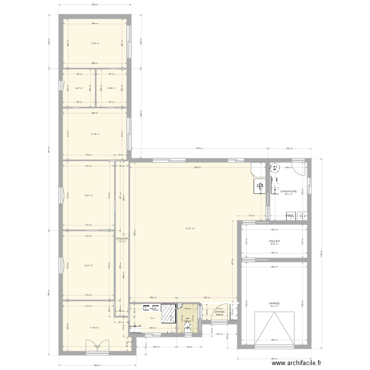 projet. Plan de 0 pièce et 0 m2