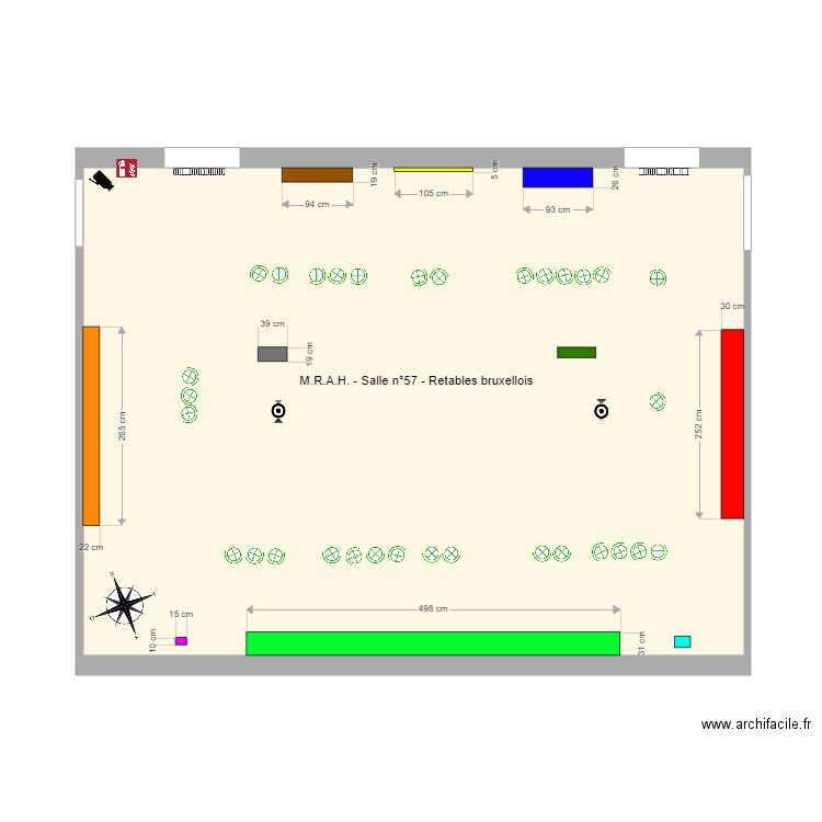 Musée Art et Histoire. Plan de 0 pièce et 0 m2