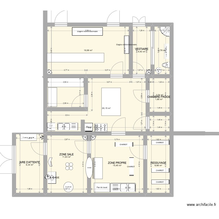 ABATTOIR V3. Plan de 0 pièce et 0 m2