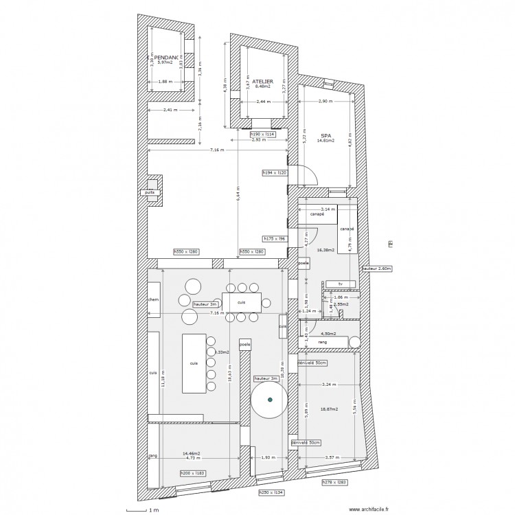 CASTELNAU RDC NEUF 4.1. Plan de 0 pièce et 0 m2